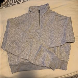 tna warm up crop sweater